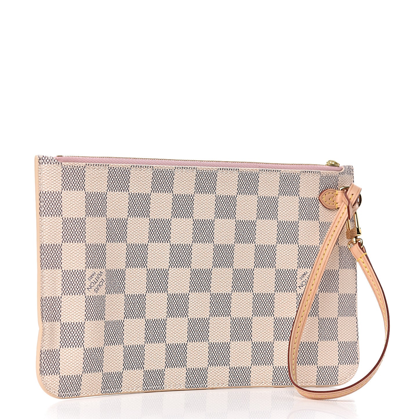 Damier Azur Neverfull MM GM Pochette Rose Ballerine