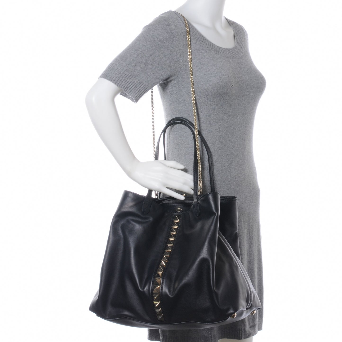 Vitello Va Va Voom Tote Black
