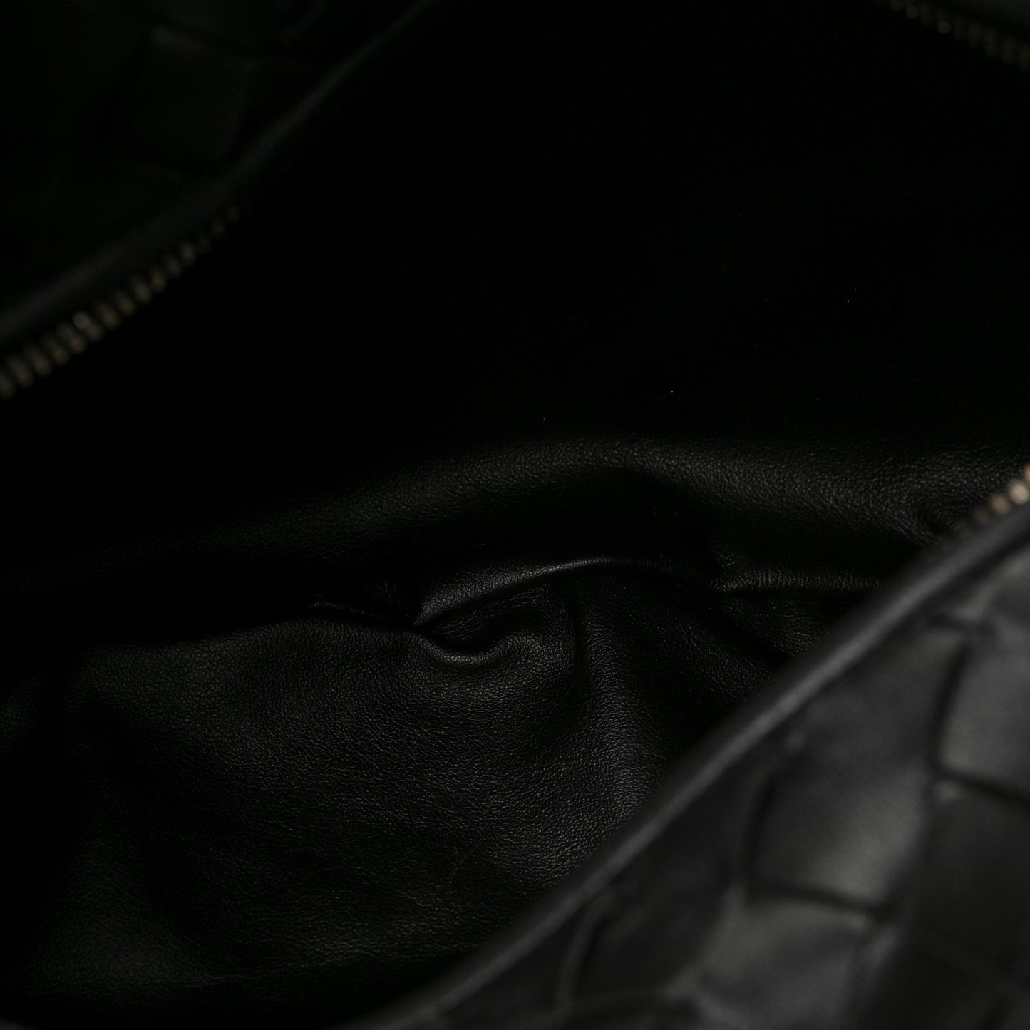 Nappa Intrecciato Teen Jodie Hobo Black