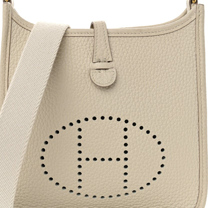 Hermes Taurillon Clemence Amazone Evelyne TPM Nata Craie 8 of 10