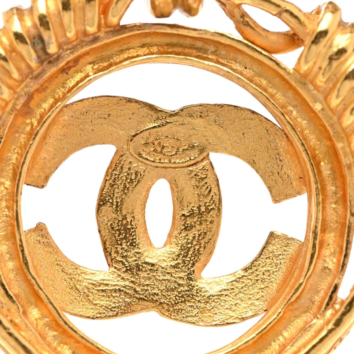 Chanel CC Chain Pendant Necklace Gold 5 of 5