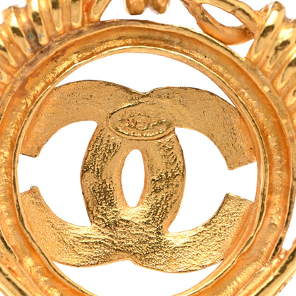 Chanel CC Chain Pendant Necklace Gold 5 of 5