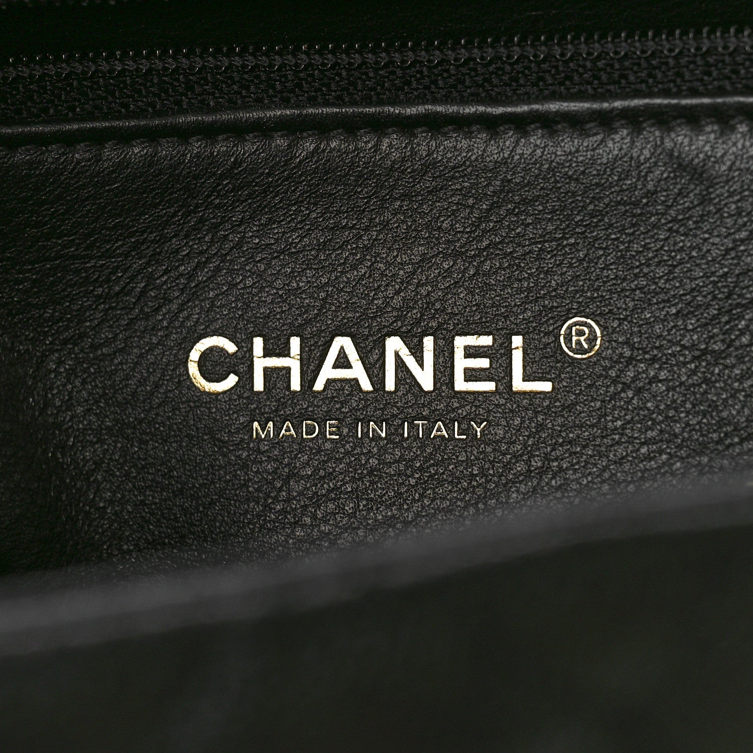 Chanel Caviar Lizard Quilted Medium Coco Handle Flap Black 6 of 8