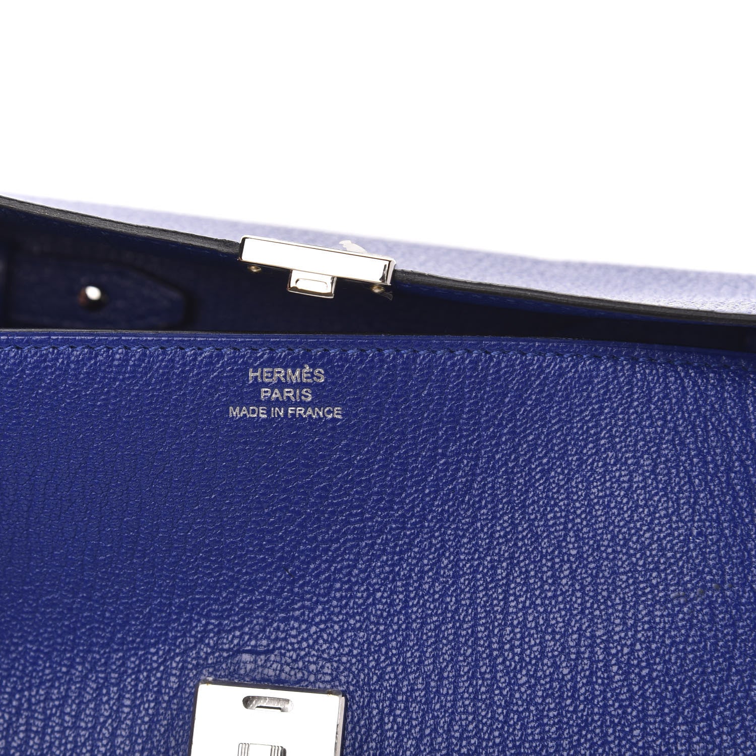 Hermes Chevre Mysore Clic 16 Wallet Blue Encre 6 of 11