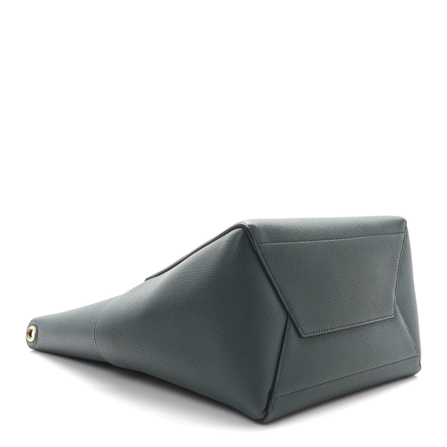 Soft Grained Calfskin Sangle Bucket Bag Amazone