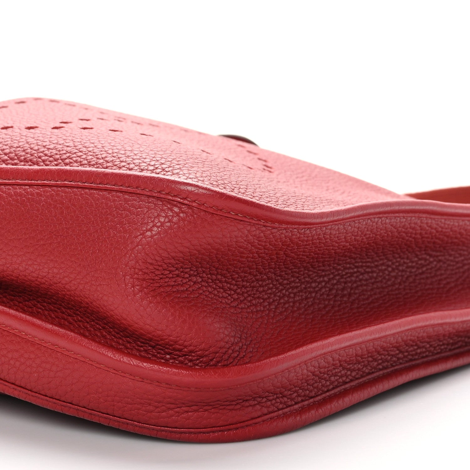 Hermes Taurillon Clemence Evelyne III GM Rubis 9 of 9