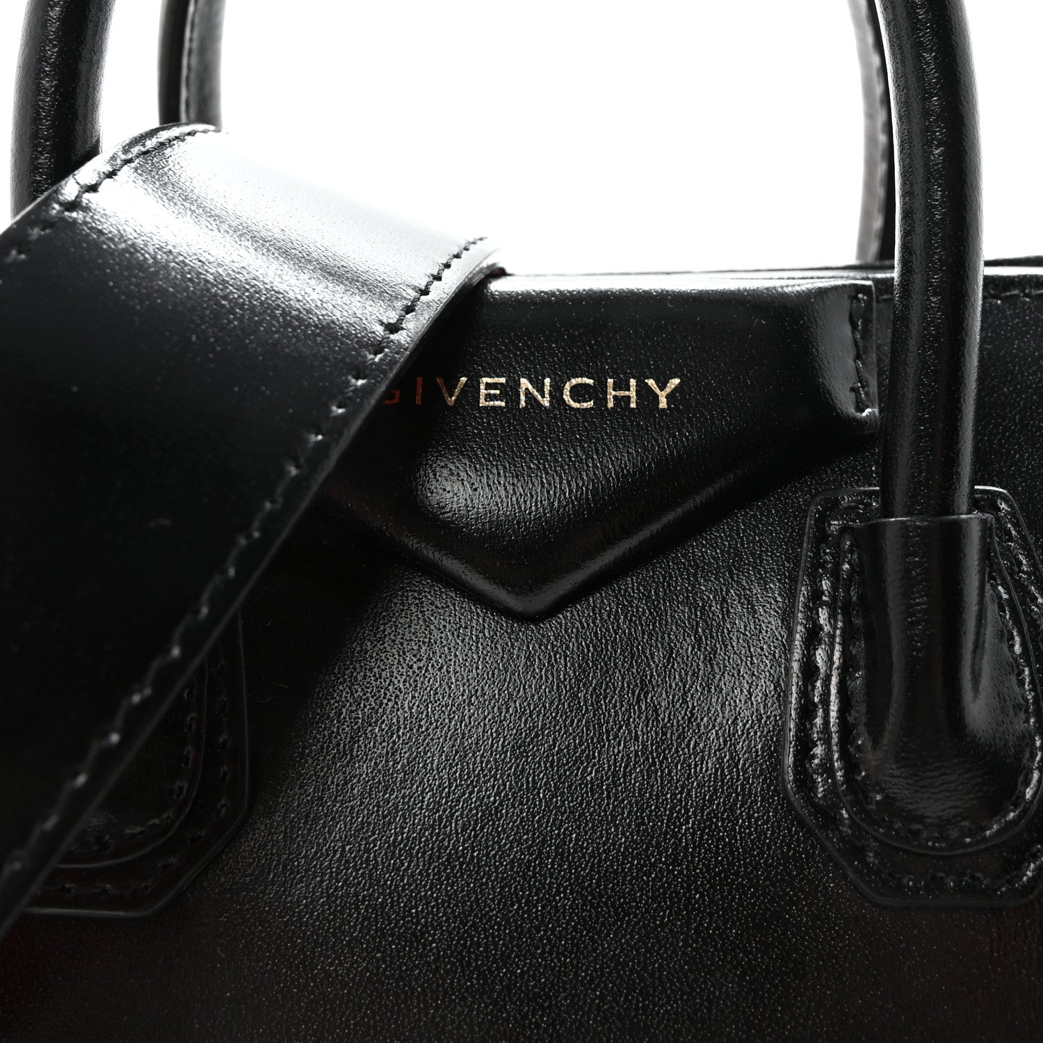 Givenchy Box Calfskin Toy Antigona Black Red 7 of 9