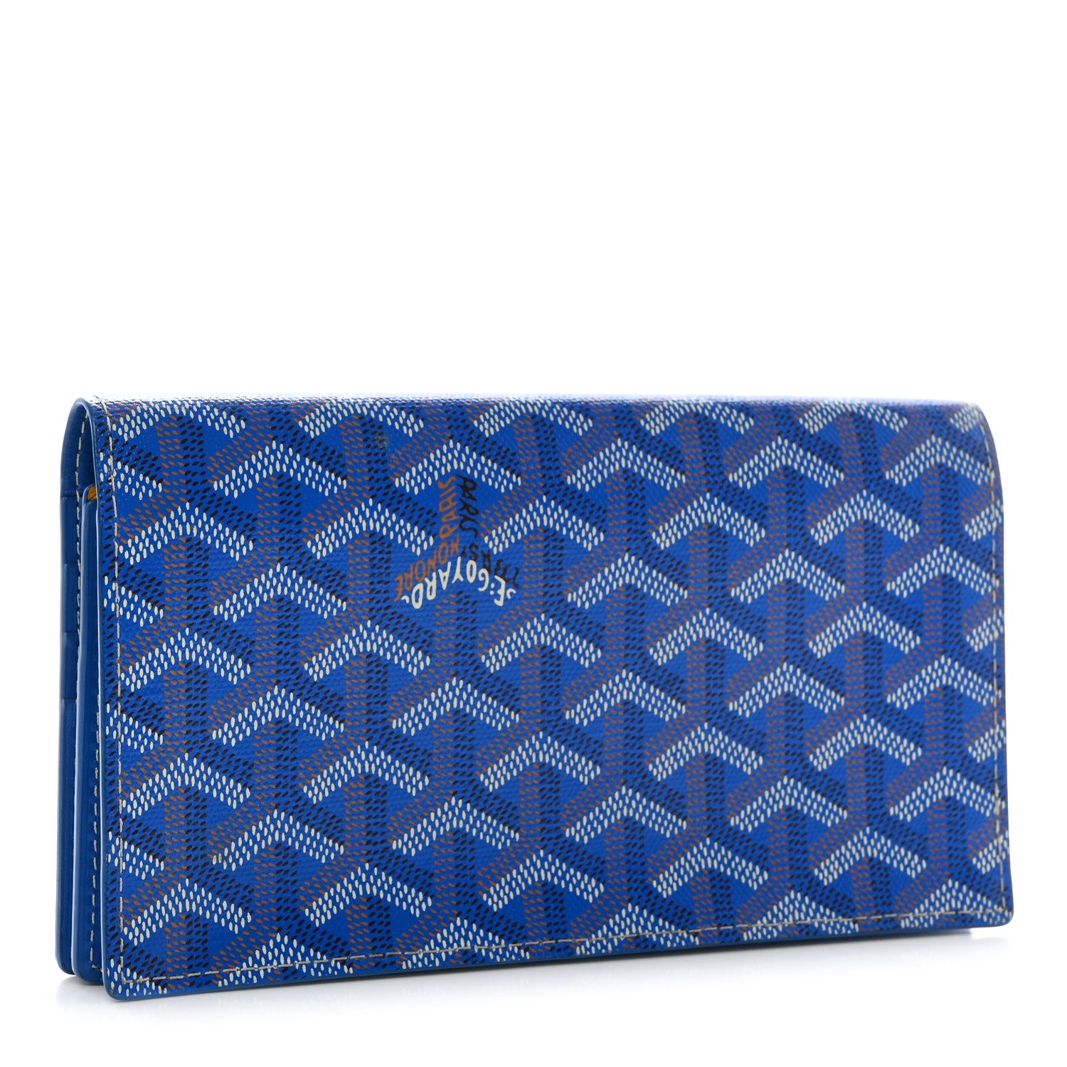 Goyard Goyardine Richelieu Wallet Sky Blue 3 of 10