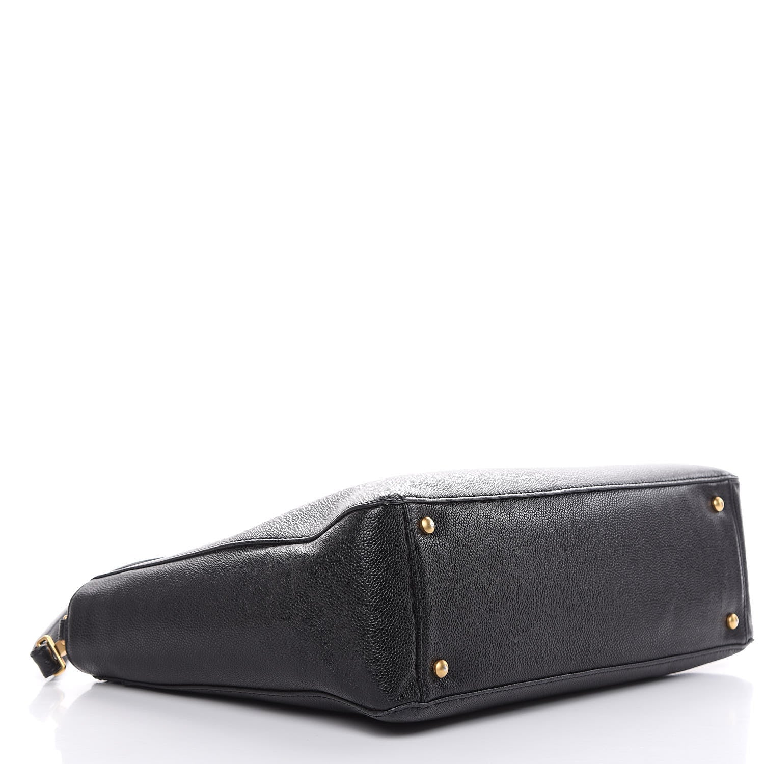 Chanel Caviar Large CC Shoulder Bag Black 4 of 13