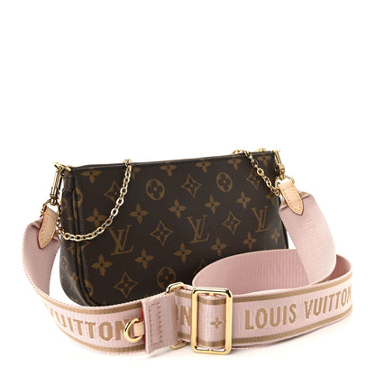 Louis Vuitton Monogram Multi Pochette Accessories Rose Clair 3 of 9
