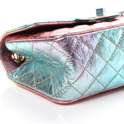 Chanel Metallic Goatskin Quilted Mini 2.55 Reissue Flap Multicolor 8 of 10