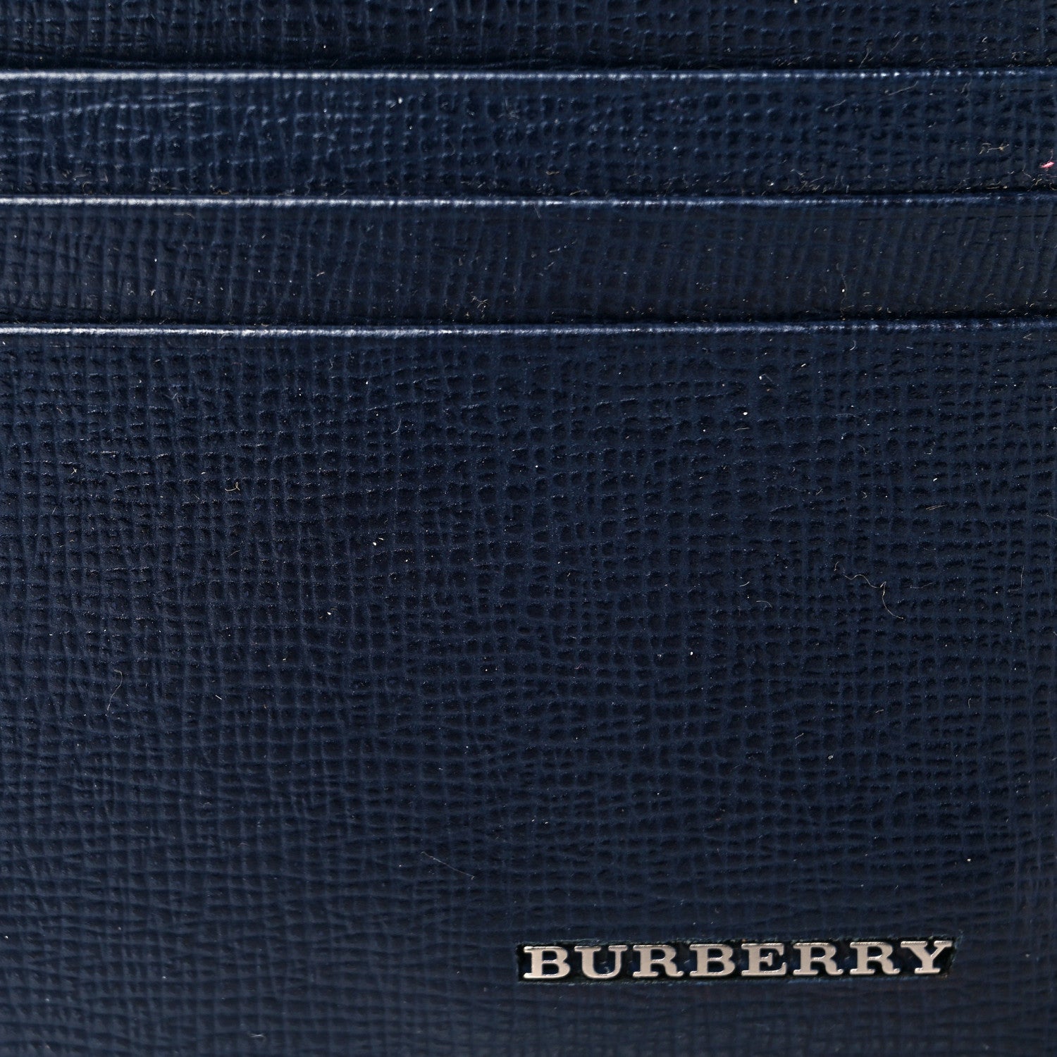 Burberry Calfskin Card Holder Dark Navy 7 of 10