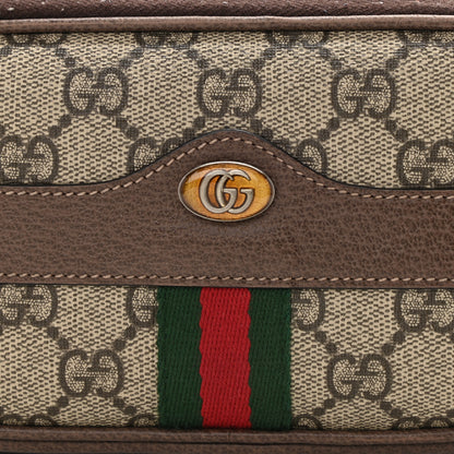 Gucci GG Supreme Monogram Ophidia Belted iPhone Case 85 34 Dark Brown 10 of 11