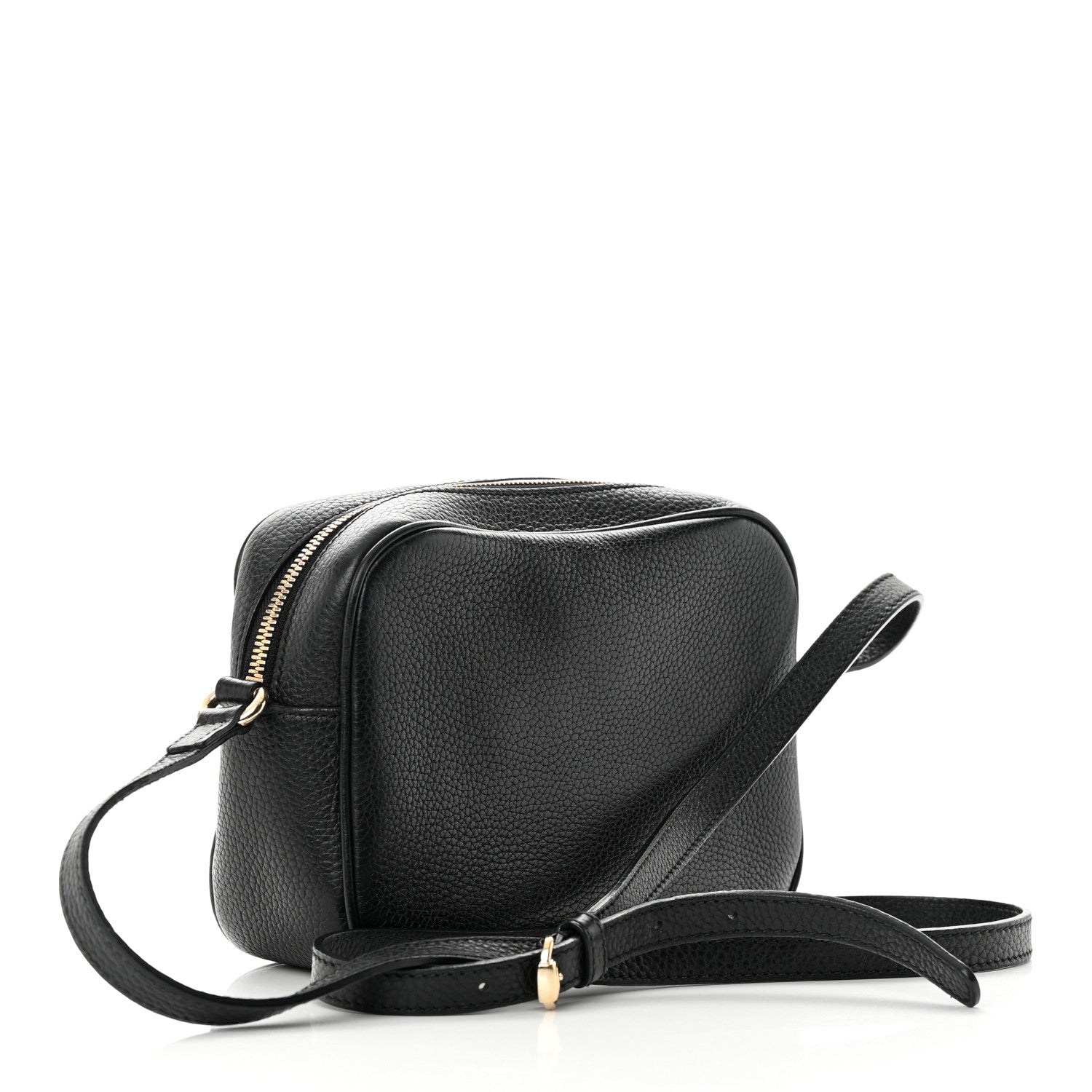 Gucci Pebbled Calfskin Small Soho Disco Bag Black 3 of 19