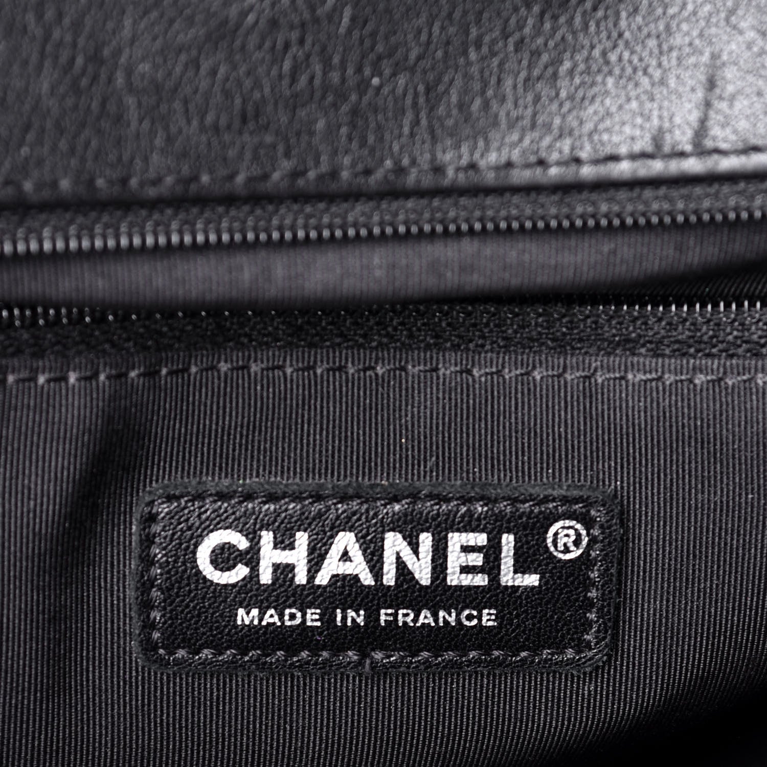 Chanel Calfskin Quilted Large Boy Flap Black 6 of 9