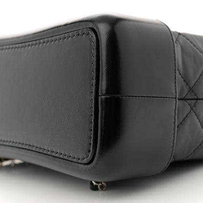 Chanel Aged Calfskin Quilted Small Gabrielle Backpack Black 10 of 10