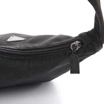 Prada Tessuto Nylon Hobo Black 15 of 16