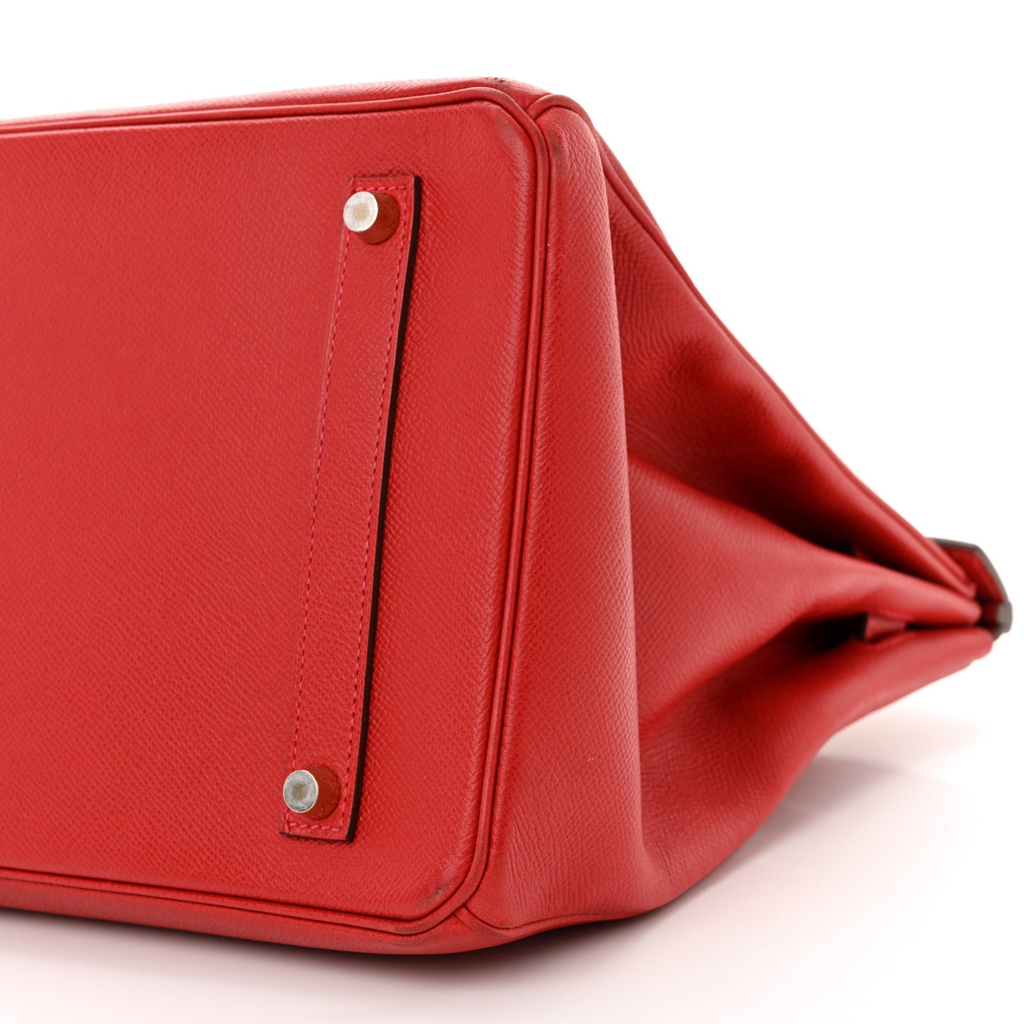Epsom Birkin 35 Rouge Casaque