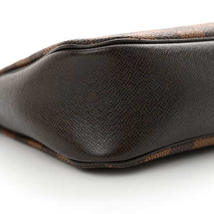 Louis Vuitton Damier Ebene Trousse Make Up Bag Pochette 8 of 9