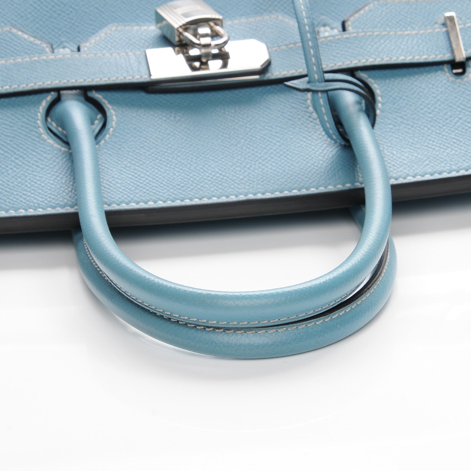 Hermes Epsom Birkin 35 Blue Jean 10 of 24