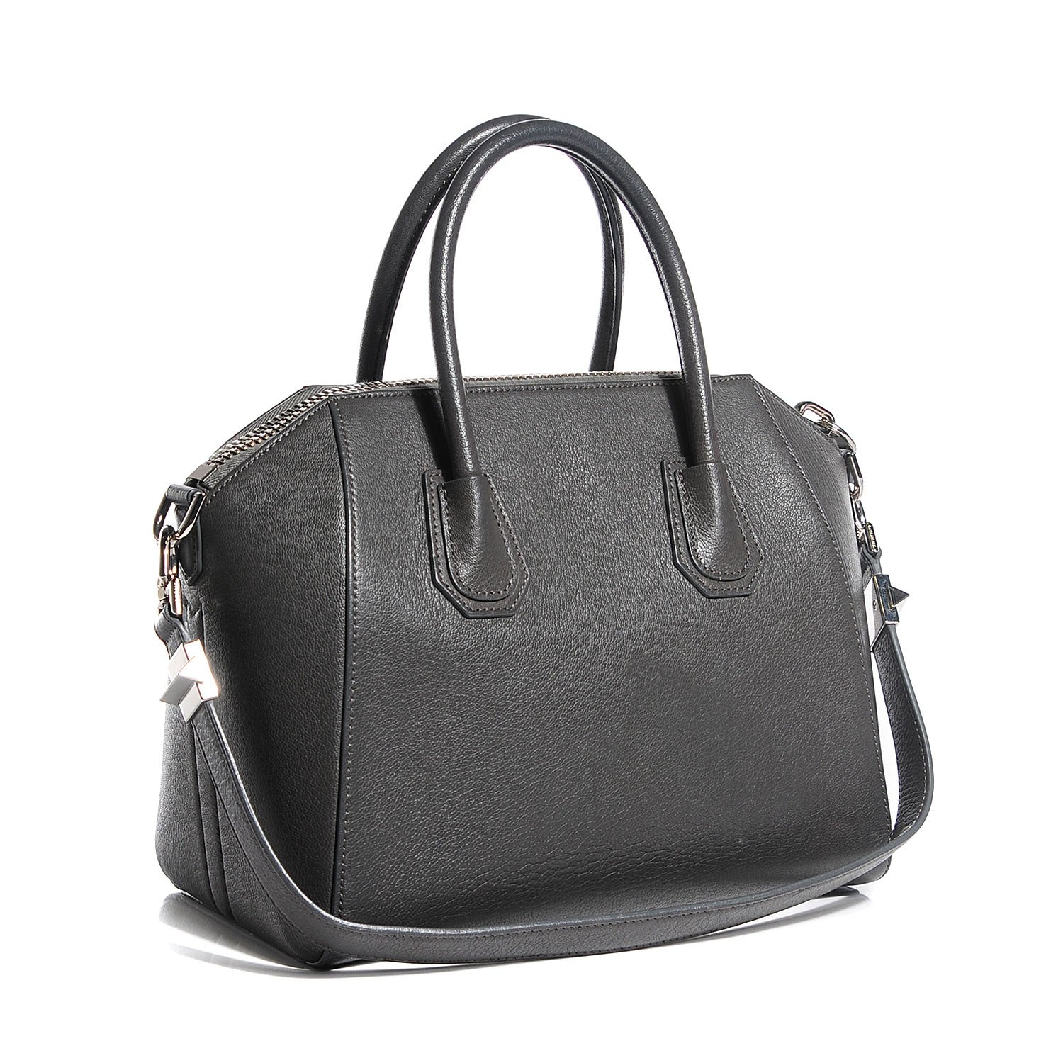 Givenchy Sugar Goatskin Small Antigona Dark Grey 3 of 8