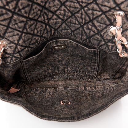 Chanel Denim Quilted Denimpression Flap Rose Clair 5 of 11