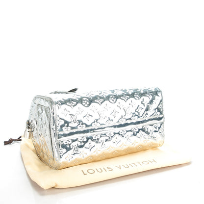 Louis Vuitton Monogram Miroir Speedy 30 Silver 4 of 7
