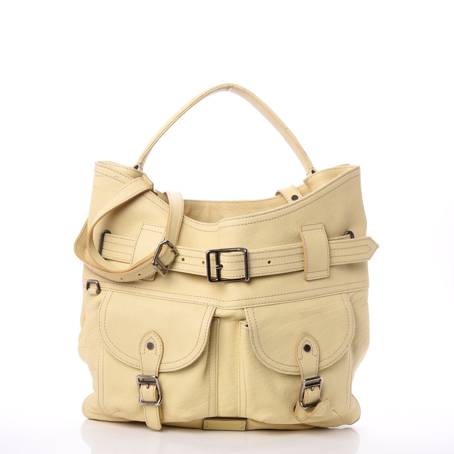 Calfskin Crompton Tote Yellow