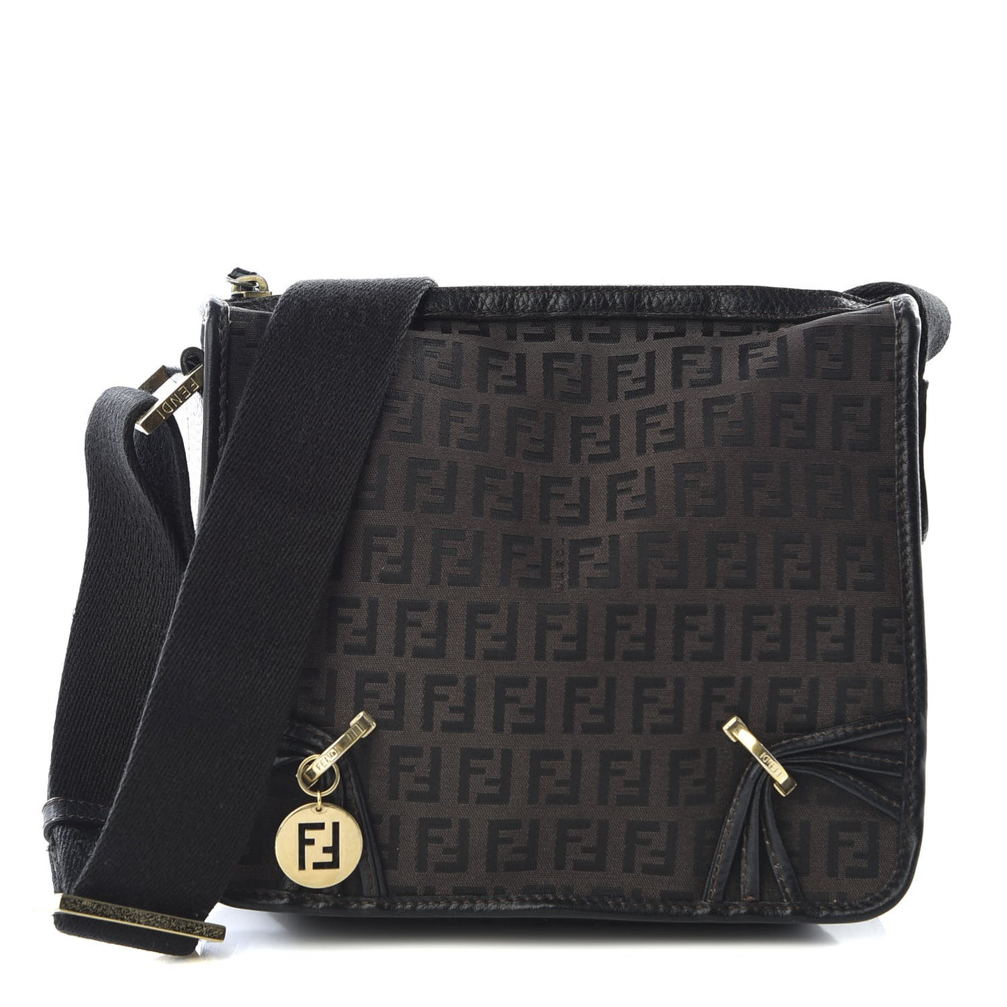 Zucchino Crossbody Messenger Dark Brown