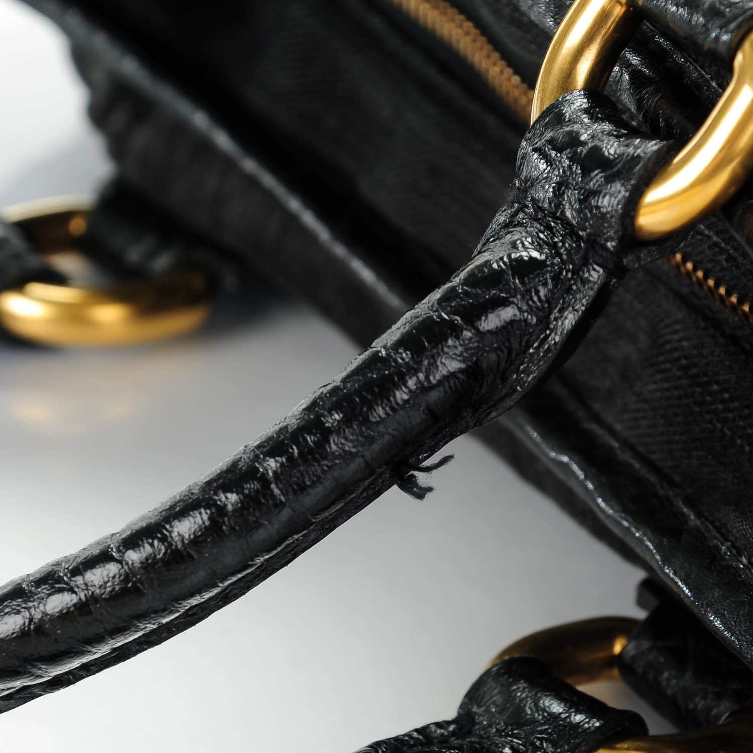 Louis Vuitton Denim Neo Cabby GM Black 8 of 8