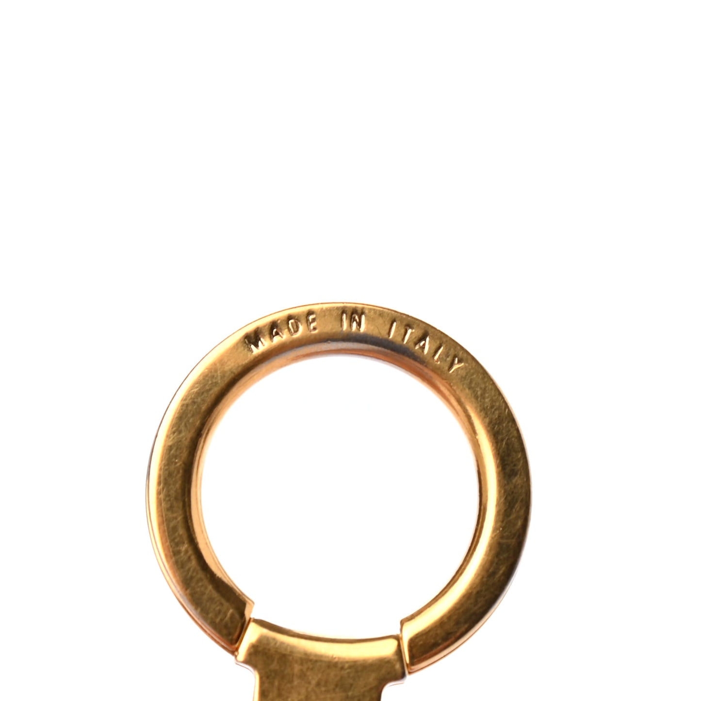 Pastilles Key Ring Holder Brown