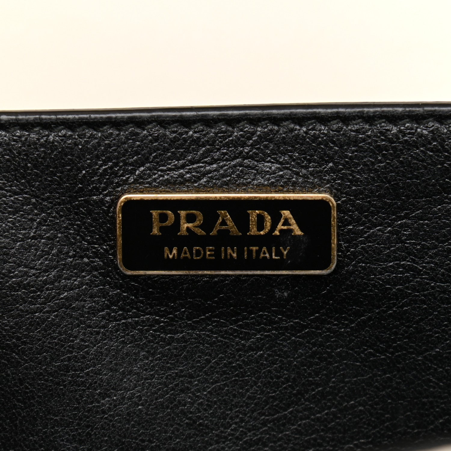 Prada City Calf Saffiano Cahier Bag Talco Black 6 of 10