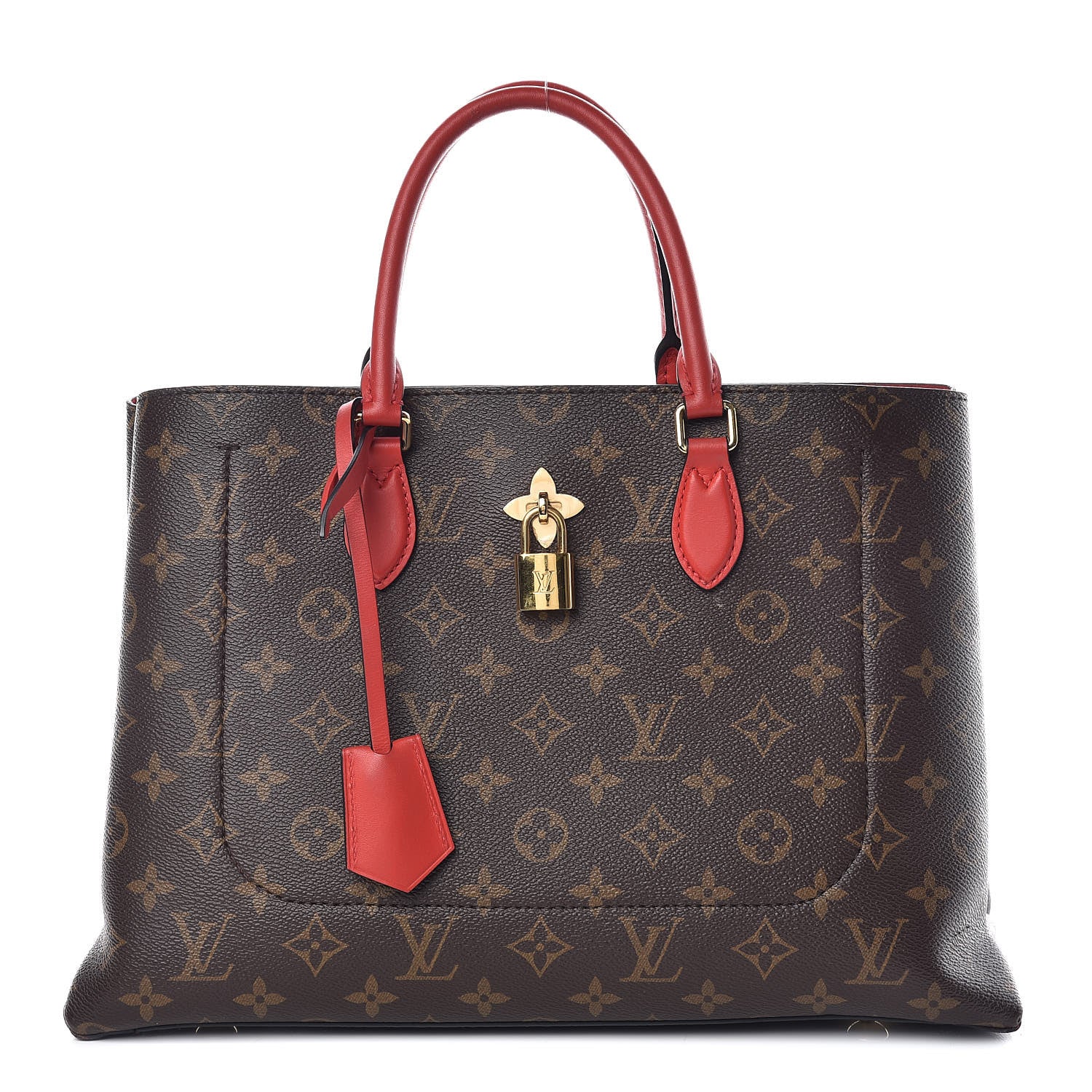 Louis Vuitton Monogram Flower Tote Coquelicot 1 of 12