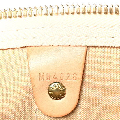 Louis Vuitton Damier Azur Keepall 50 6 of 11