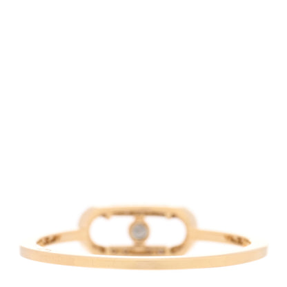 Messika 18K Yellow Gold Diamond Move Uno Pave Ring 54 6.75 3 of 4