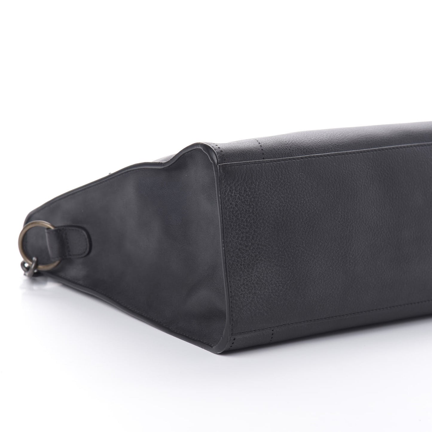 Veau Grana Perforated Blackout Hardware City Black