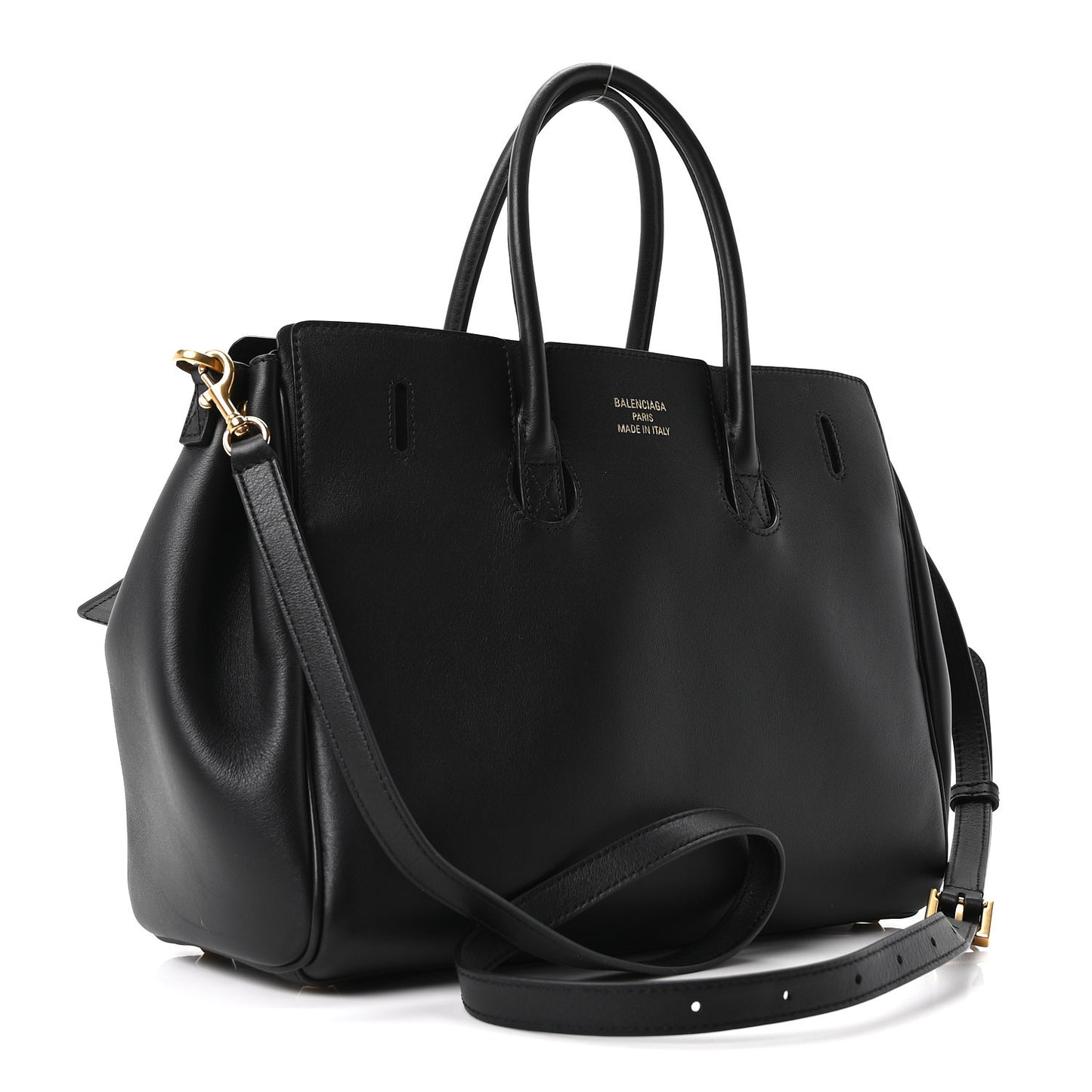 Smooth Calfskin Bel Air Carry All Bag Black Black Black