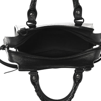 Balenciaga Grained Calfskin Neo Classic Black Hardware Mini City Black 5 of 10