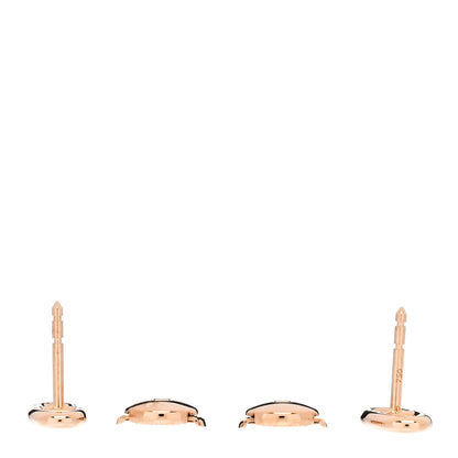 Hermes 18K Rose Gold TPM Farandole Stud Earrings 3 of 5