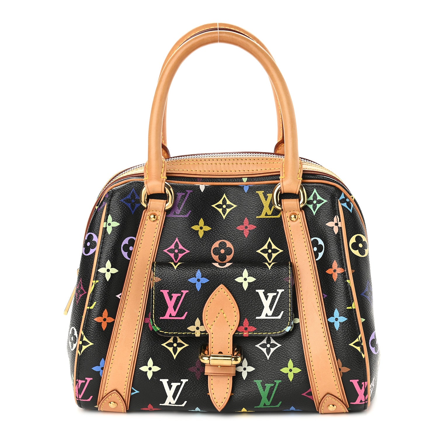 Louis Vuitton Monogram Multicolor Priscilla Black 1 of 9
