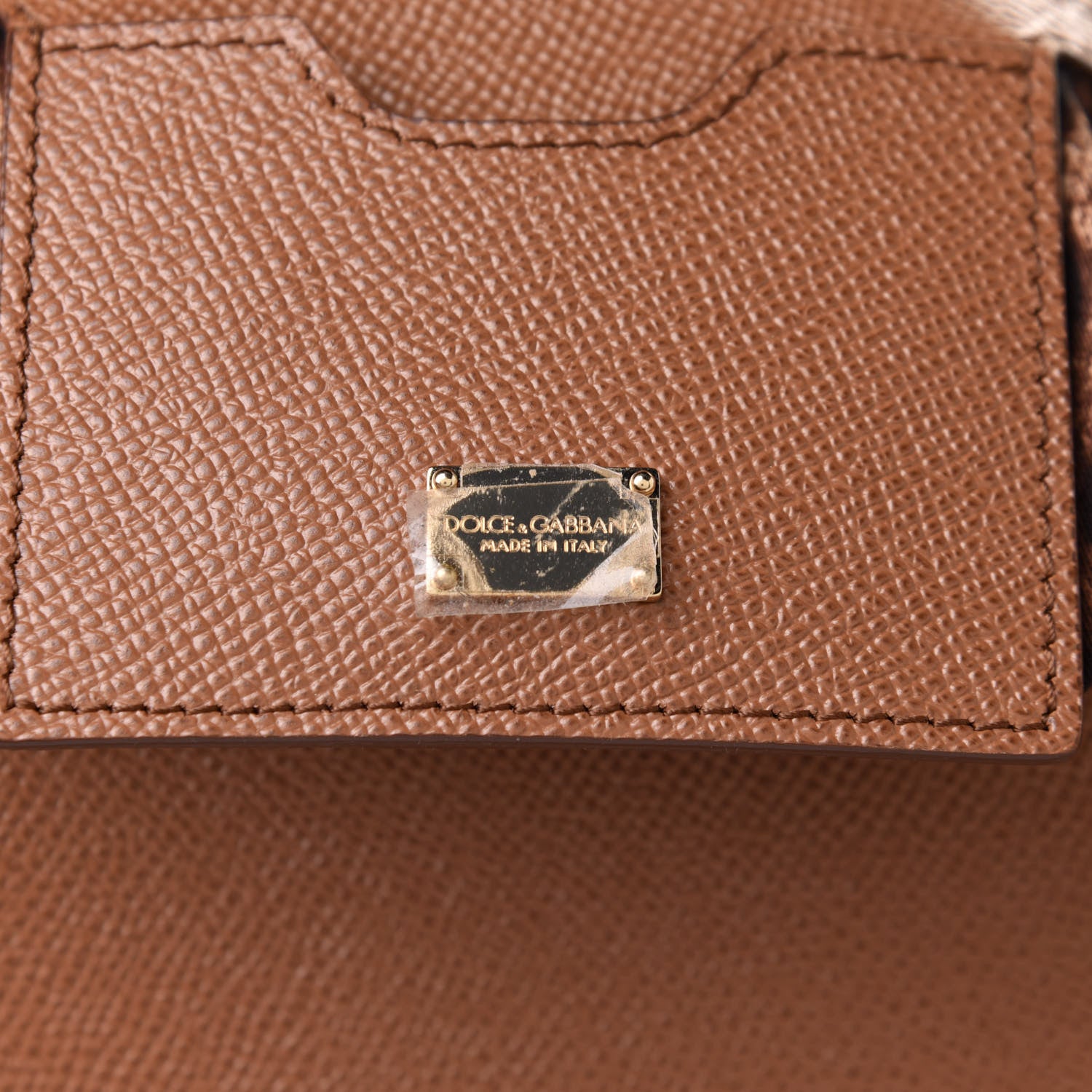 Dolce & Gabbana Dauphine Medium Miss Sicily Satchel Caramello 6 of 9