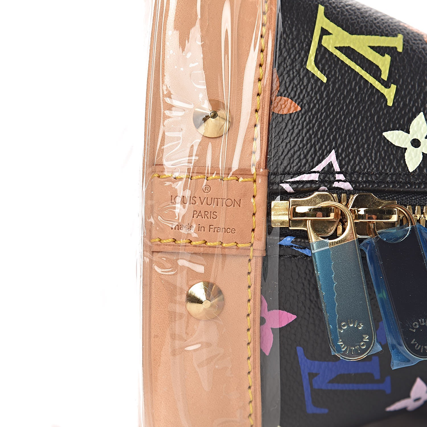 Louis Vuitton Monogram Multicolor Alma Black 6 of 11