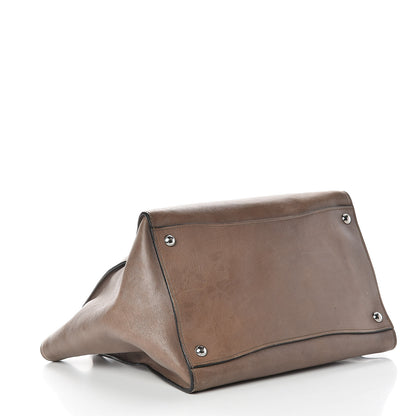Prada Glace Calf Twin Pocket Tote Bambu 4 of 21