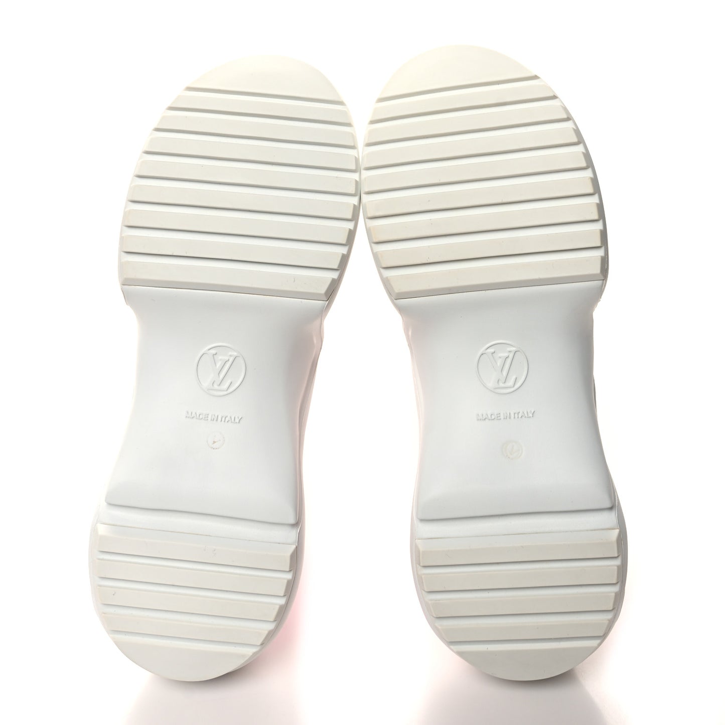 Calfskin Technical Nylon LV Archlight Sneaker 39 White Pink