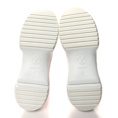 Louis Vuitton Calfskin Technical Nylon LV Archlight Sneaker 39 White Pink 5 of 8