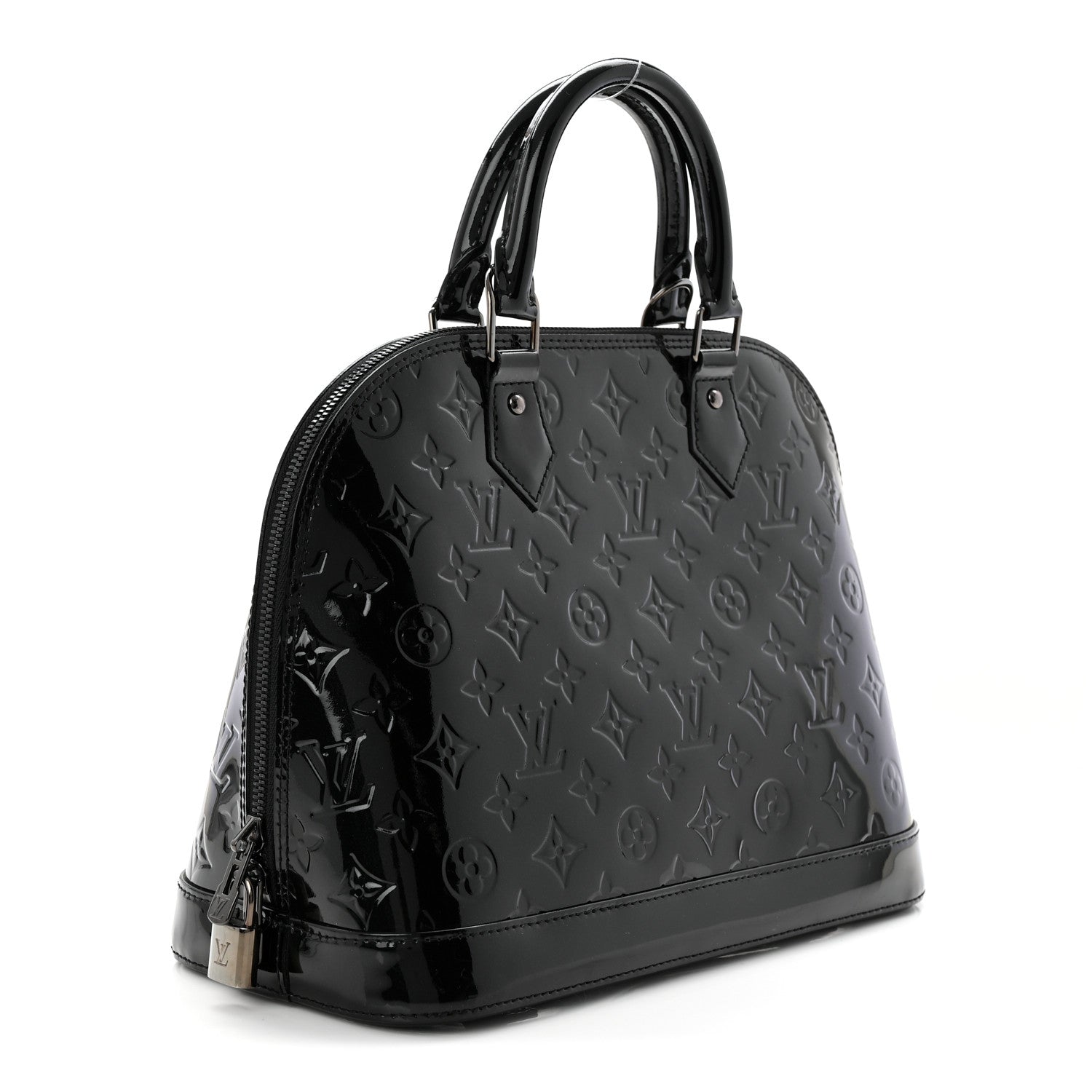 Louis Vuitton Vernis Alma PM Noir Magnetique 3 of 11