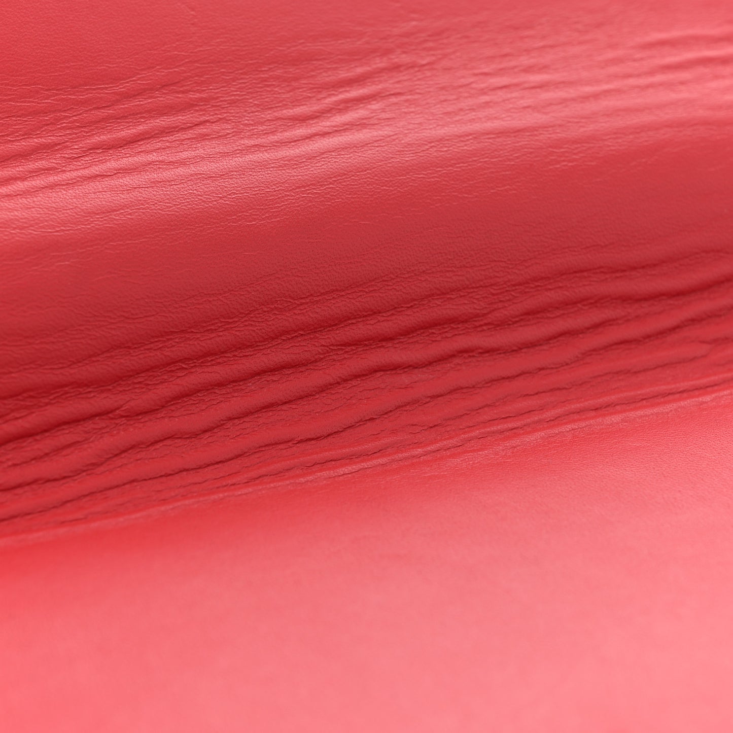 Calfskin Chain Louise MM Red