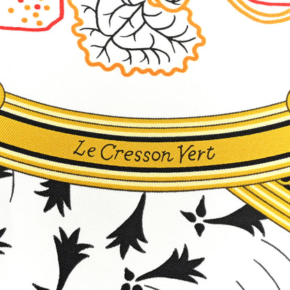 Hermes Silk Legende Brodee Scarf 90 Black 7 of 8