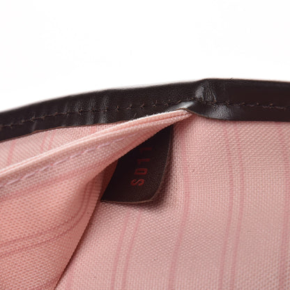 Louis Vuitton Damier Ebene Neo Neverfull MM Rose Ballerine 8 of 16