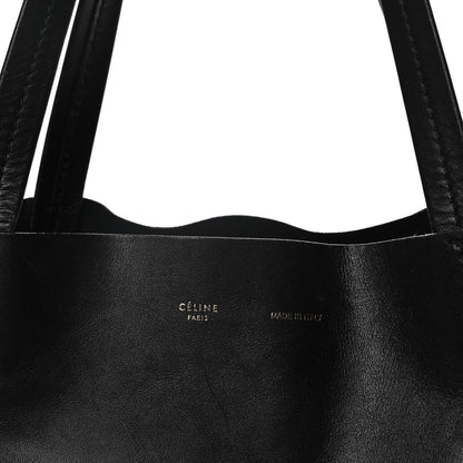 Celine Calfskin Medium Horizontal Cabas Phantom Black 15 of 23